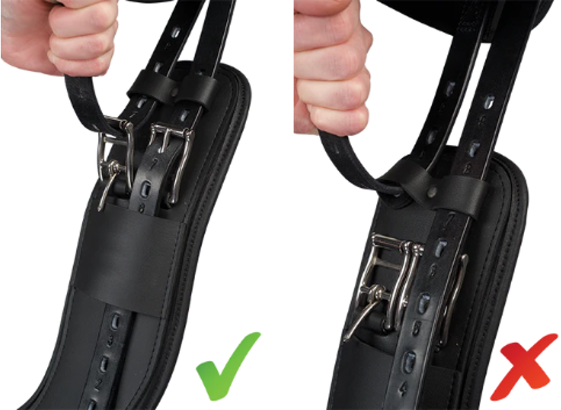 Kent and Masters - Short Girth - Black-4